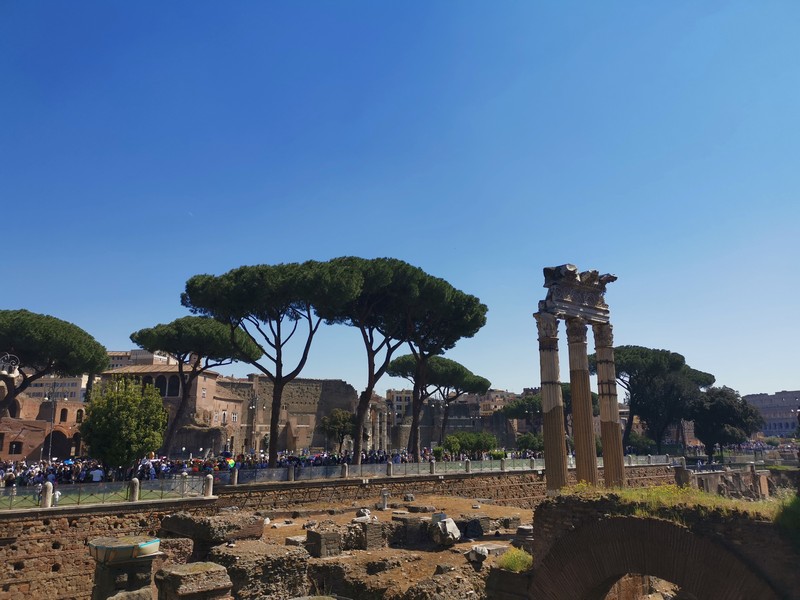 A Forum Romanum felé