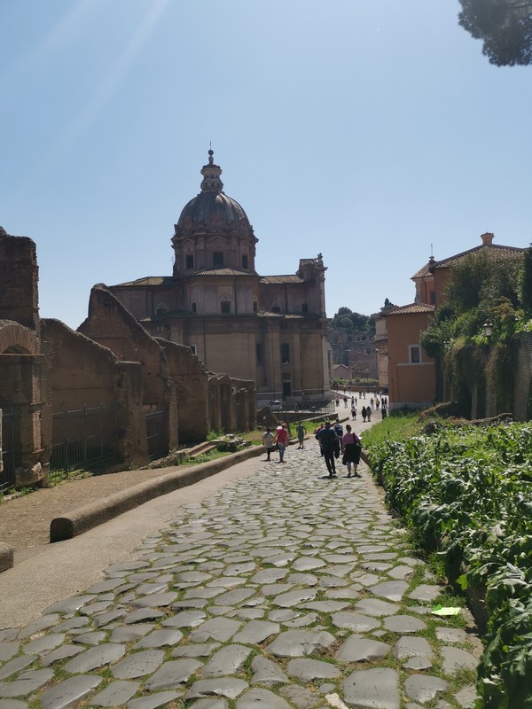 A Forum Romanum felé