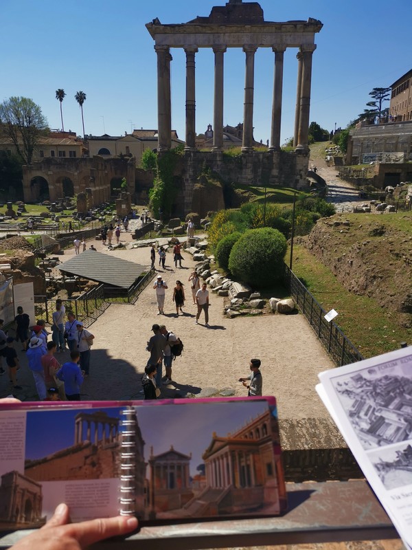 Forum Romanum - akkor és most