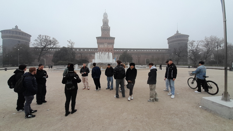 Milánói Castello Sforzesco (Sforza-vár)