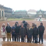 Drezda - Zwinger udvarán