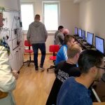 Informatikusok munka közben