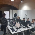 Informatikusok munka közben