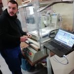 CNC-sek munka közben