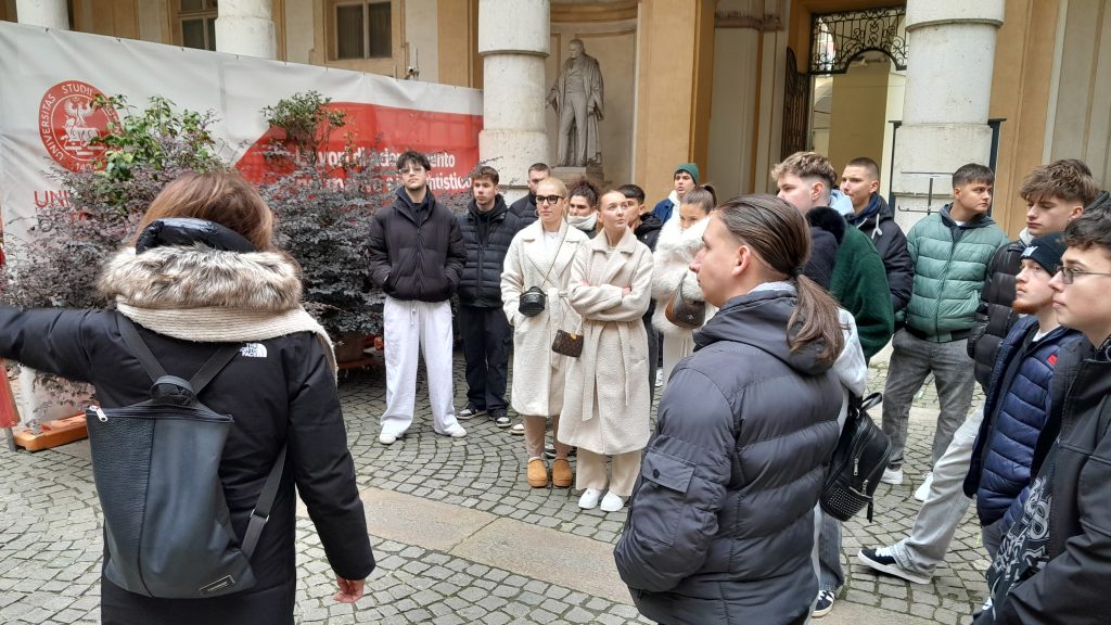 Torinói egyeten campusán