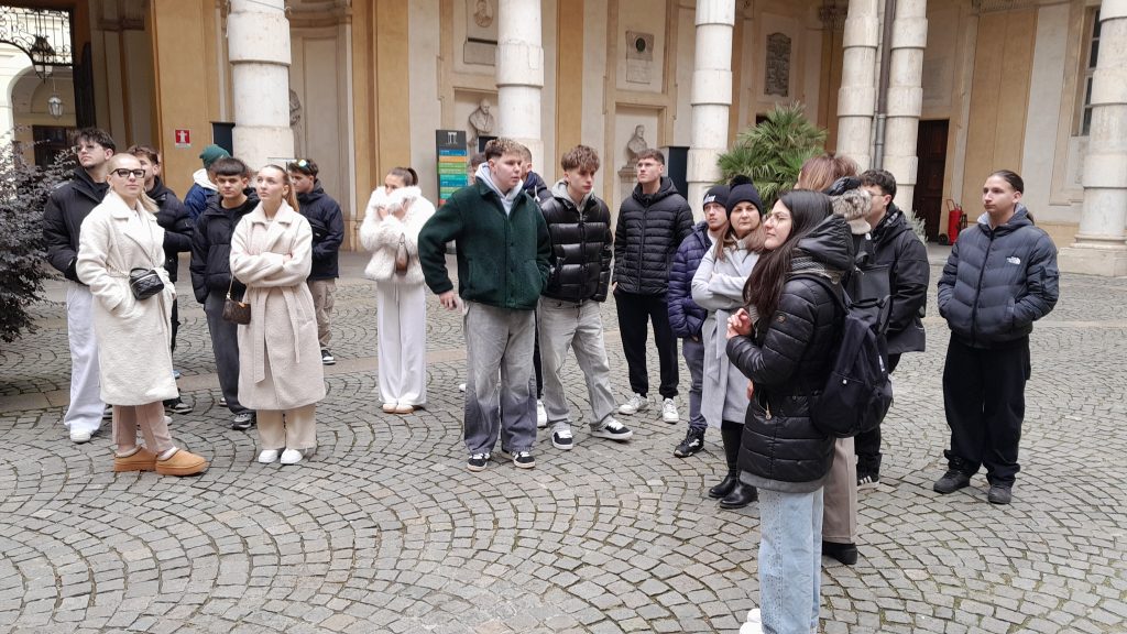 Torinói egyeten campusán